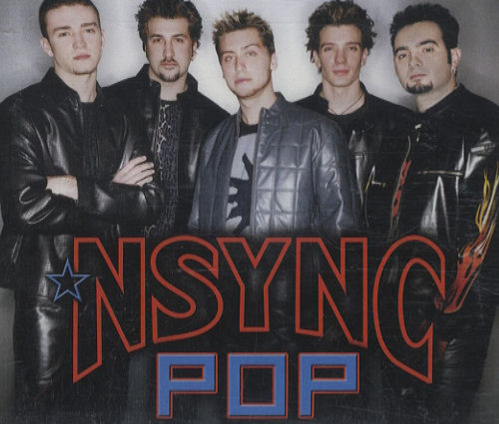 N Sync Pop European Promo CD single (CD5 / 5") 9252282P