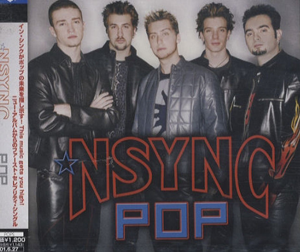 N Sync Pop Japanese Promo CD single (CD5 / 5") ZJCI-30007