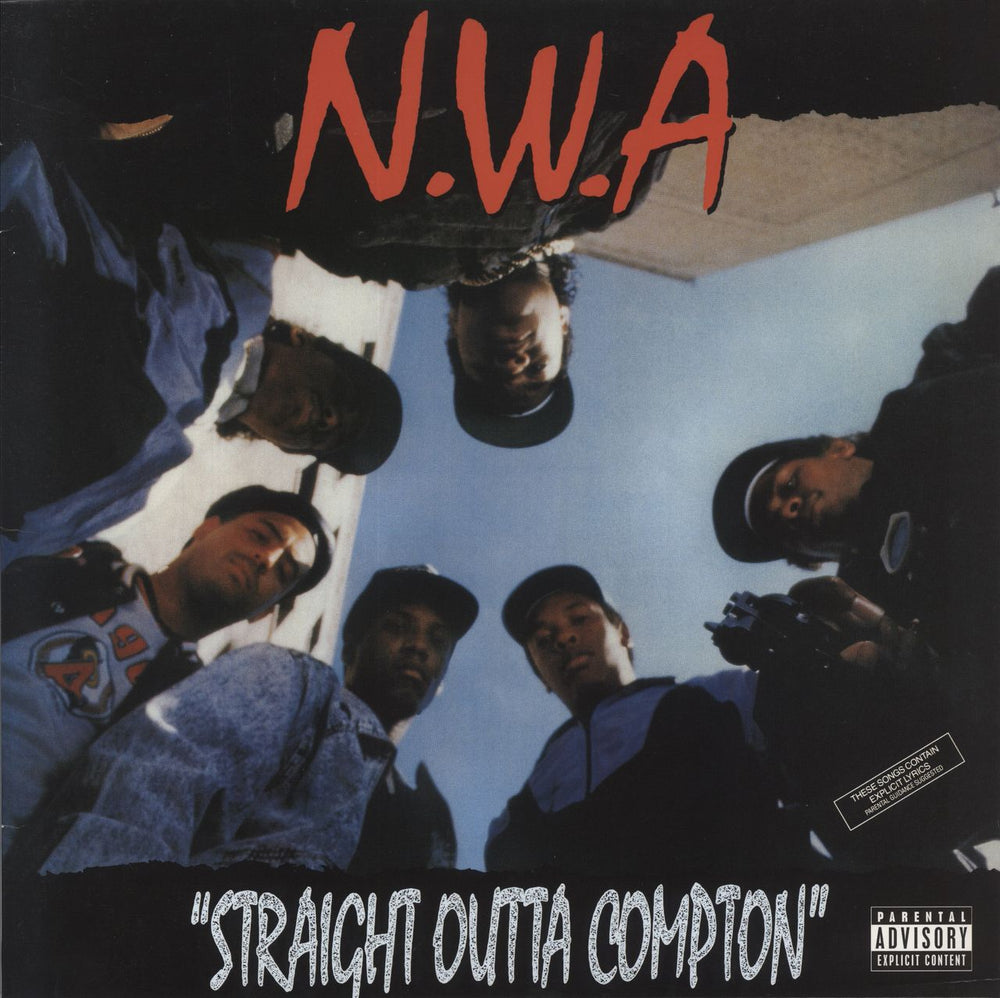 N.W.A. Straight Outta Compton - 180gm UK vinyl LP album (LP record) 0600753469958