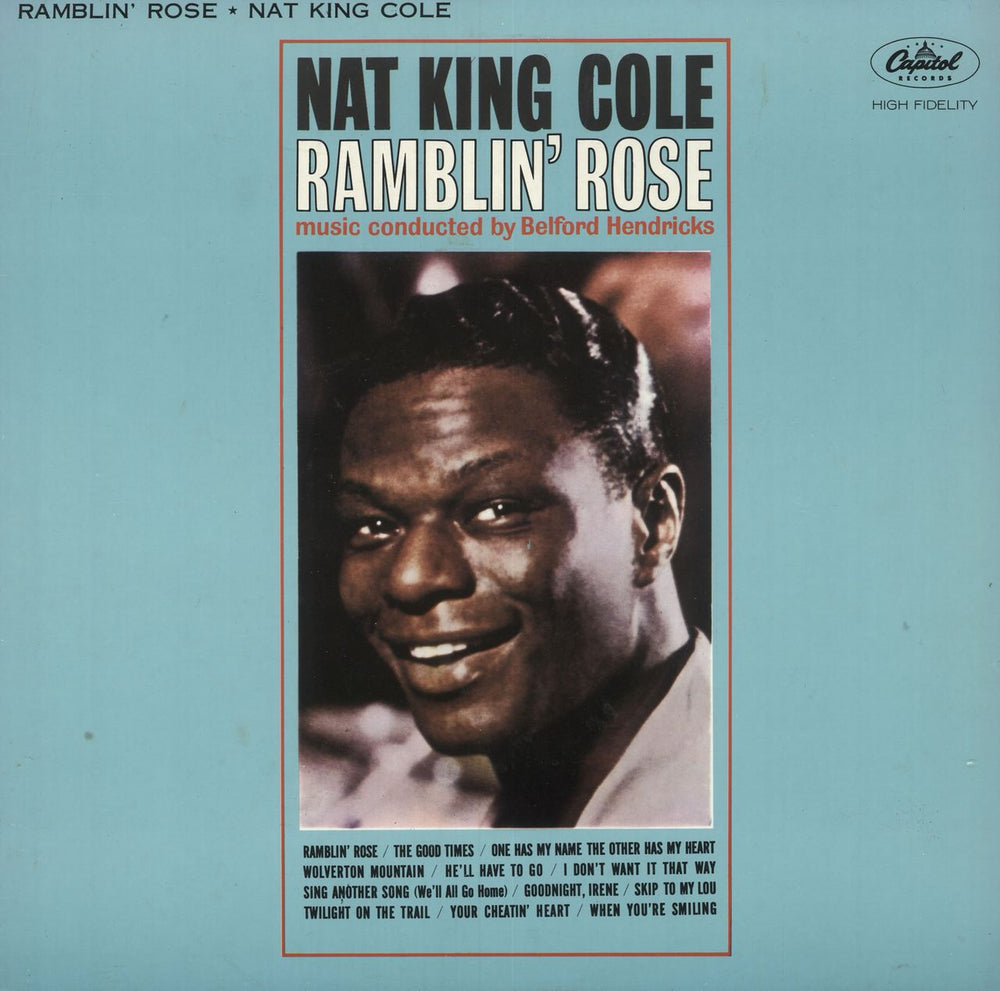 Nat King Cole Ramblin' Rose Hong Kong vinyl LP album (LP record) ST1793