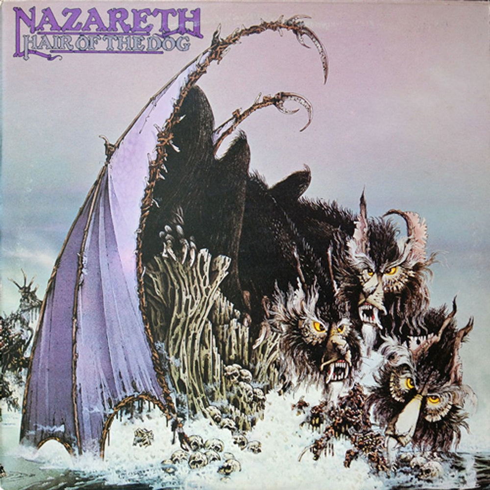 Nazareth Hair Of The Dog UK vinyl LP album (LP record) CREST27