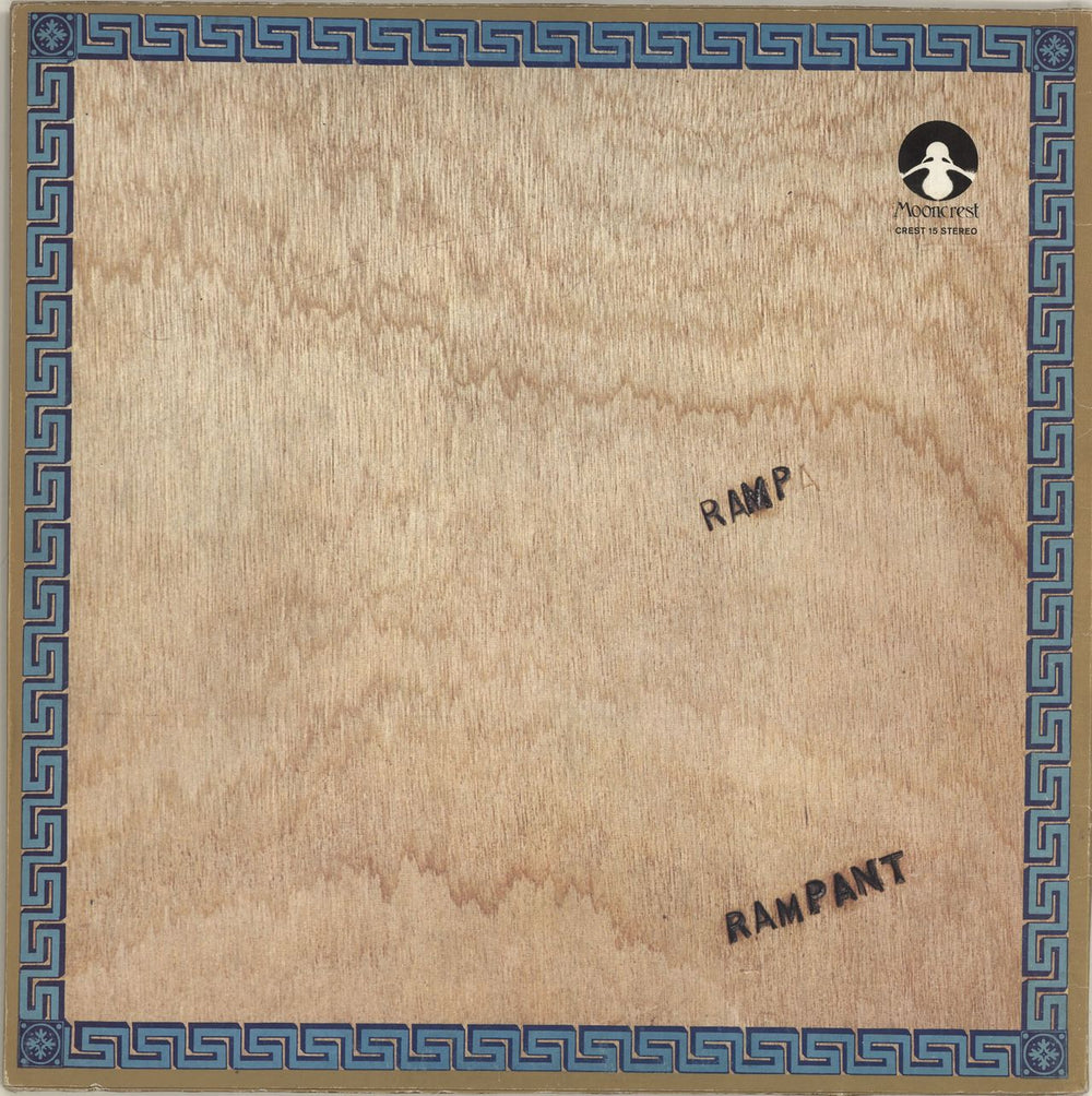 Nazareth Rampant - VG UK vinyl LP album (LP record) NZRLPRA378793