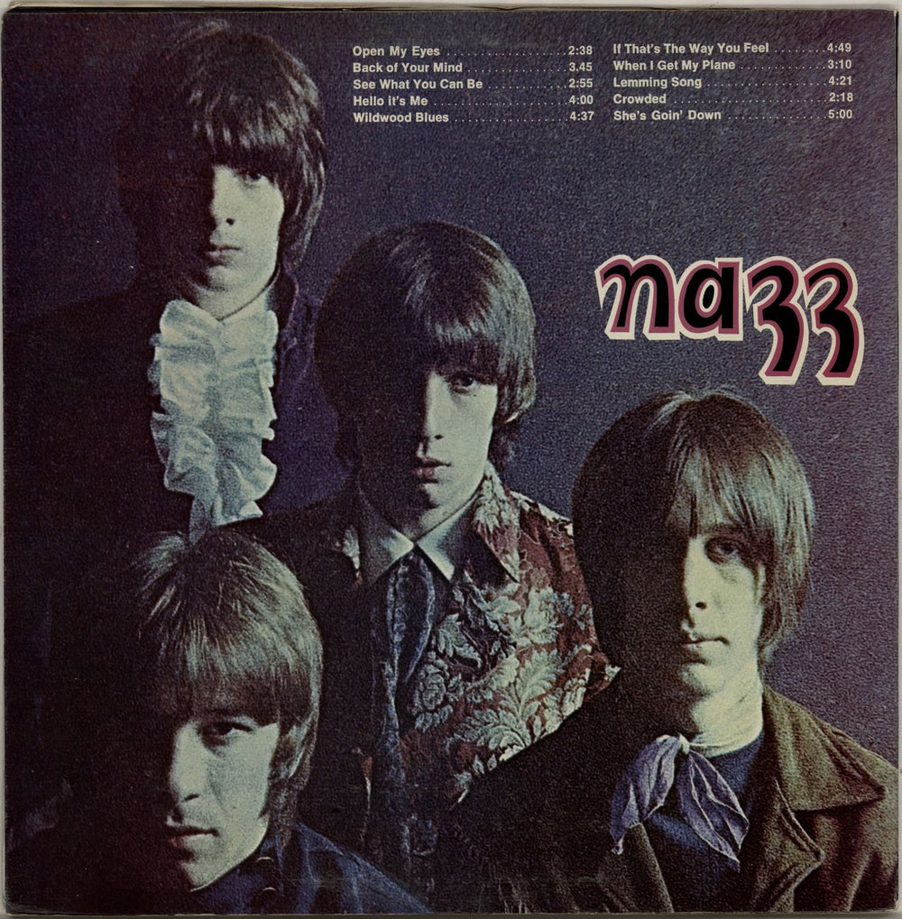 Nazz Nazz UK vinyl LP album (LP record)