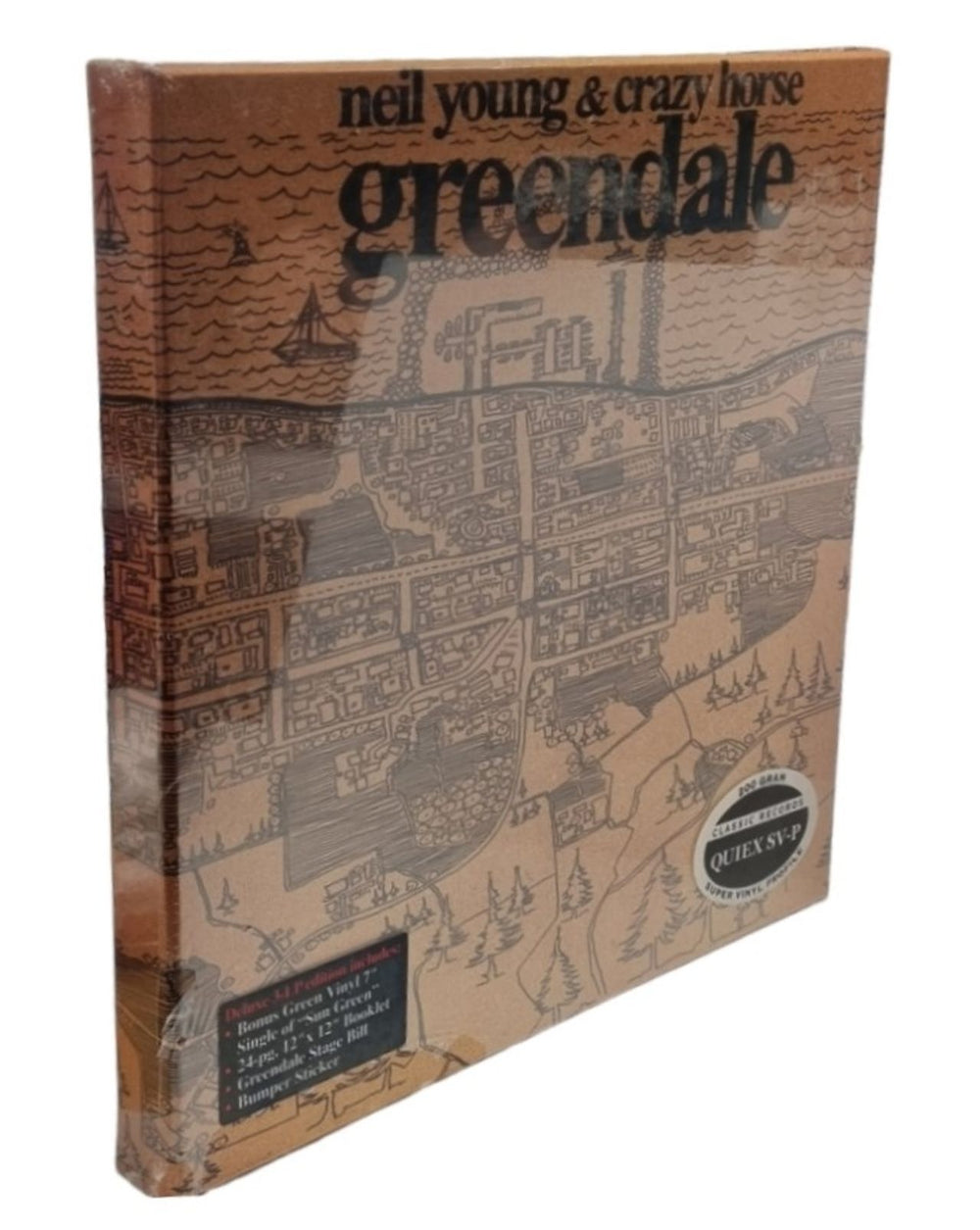 Neil Young Greendale - Sealed US Vinyl Box Set VAP-1001