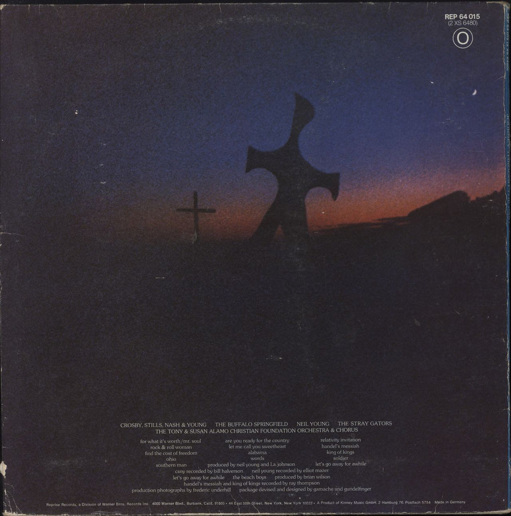 Neil Young Journey Through The Past - VG German 2-LP vinyl record set (Double LP Album)