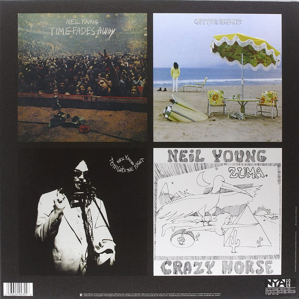 Neil Young Official Release Series Discs 5-8 - Sealed US Vinyl Box Set YOUVXOF752382