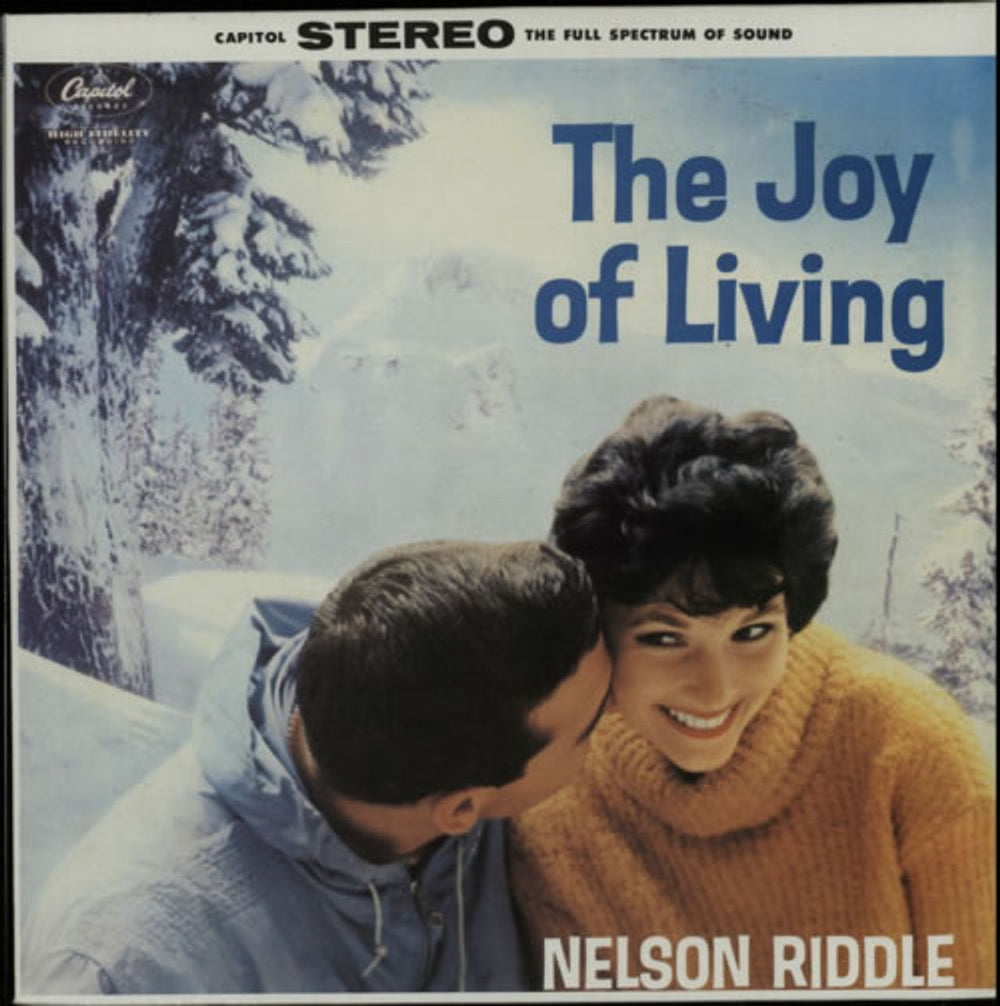 Nelson Riddle The Joy Of Living French vinyl LP album (LP record) 1565581