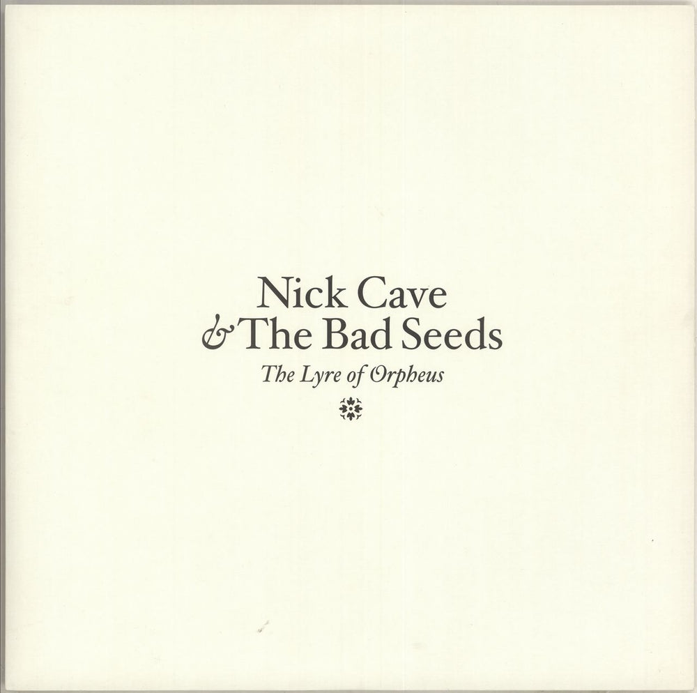 Nick Cave Abattoir Blues / The Lyre Of Orpheus UK 2-LP vinyl record set (Double LP Album)