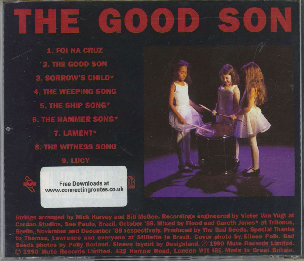 Nick Cave The Good Son UK Promo CD album (CDLP)