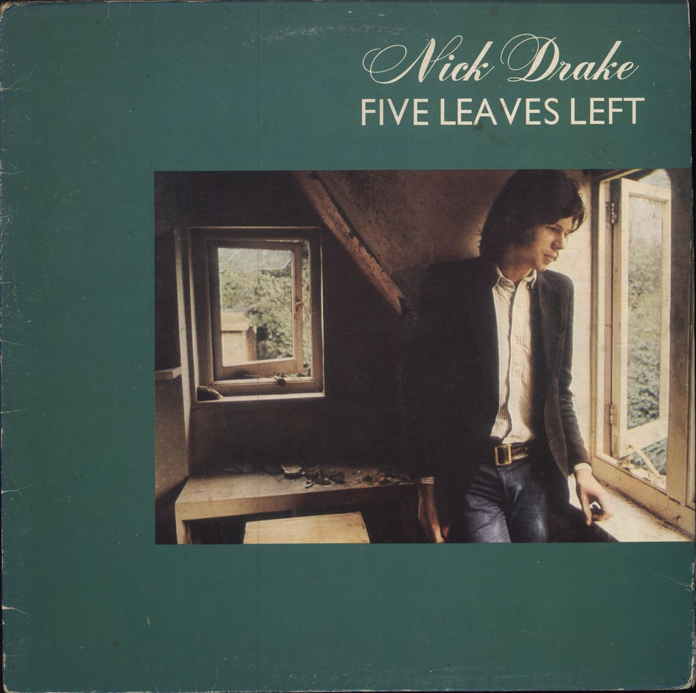 Nick Drake Five Leaves Left - 2nd - EX UK vinyl LP album (LP record) ILPS9105