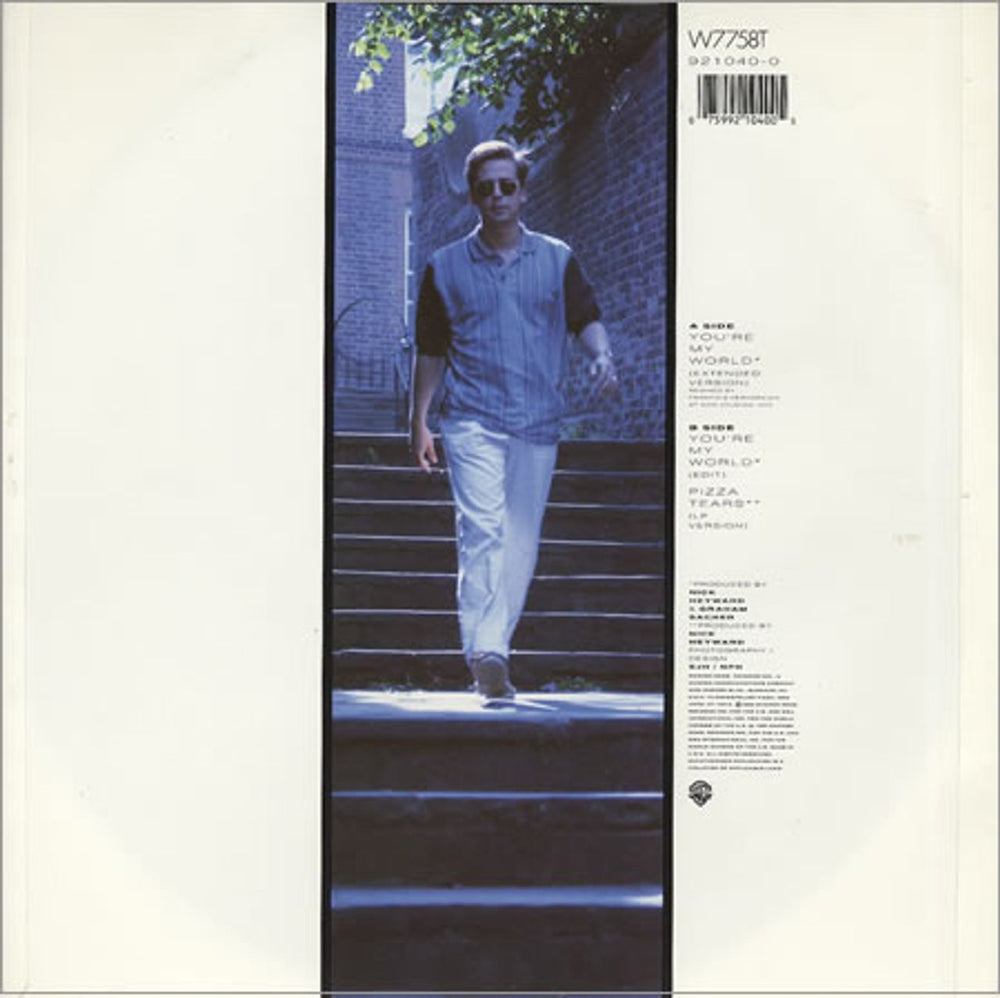 Nick Heyward You're My World UK 12" vinyl single (12 inch record / Maxi-single) N-H12YO189092