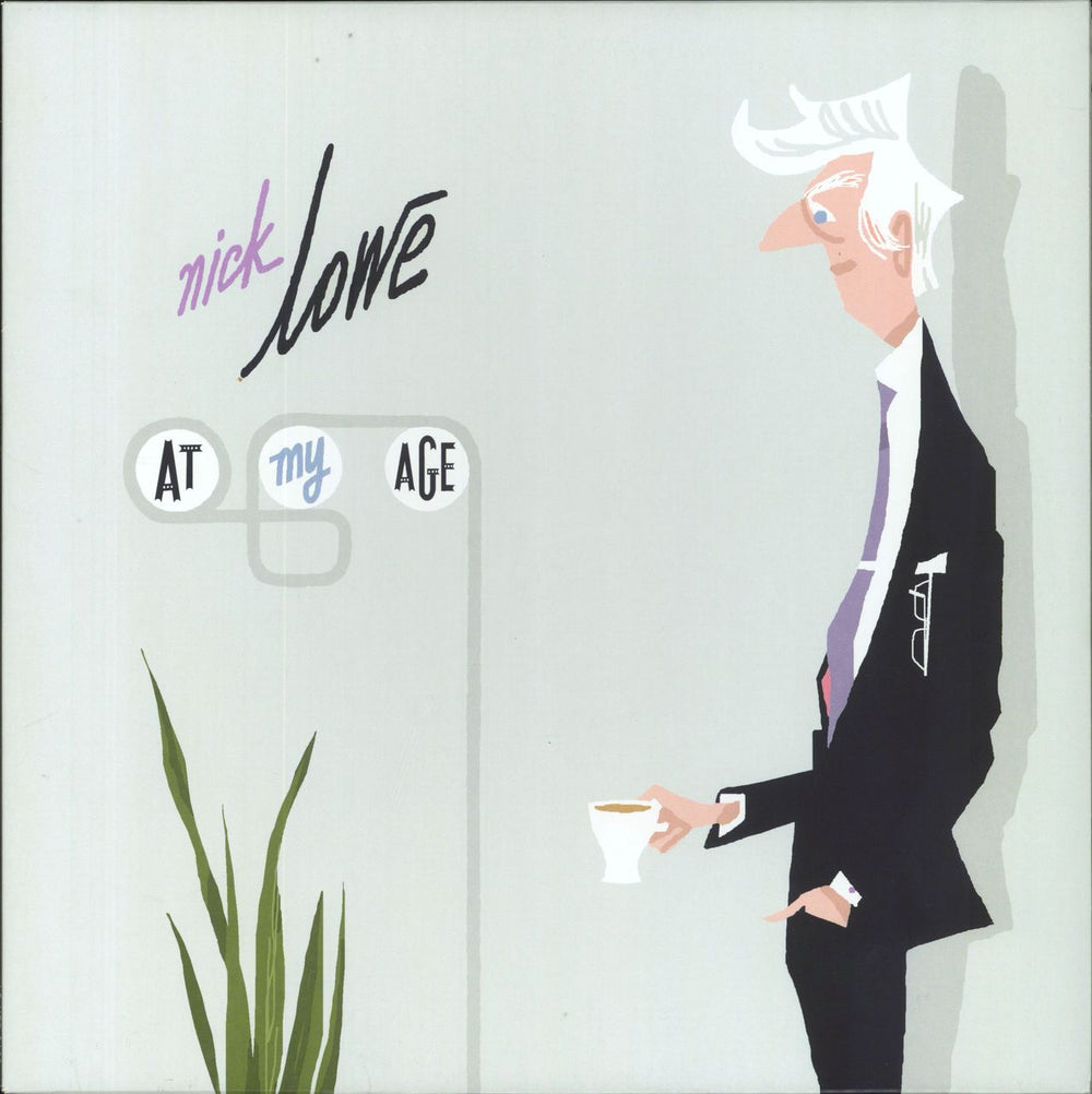 Nick Lowe At My Age US vinyl LP album (LP record) LPYEP-2102