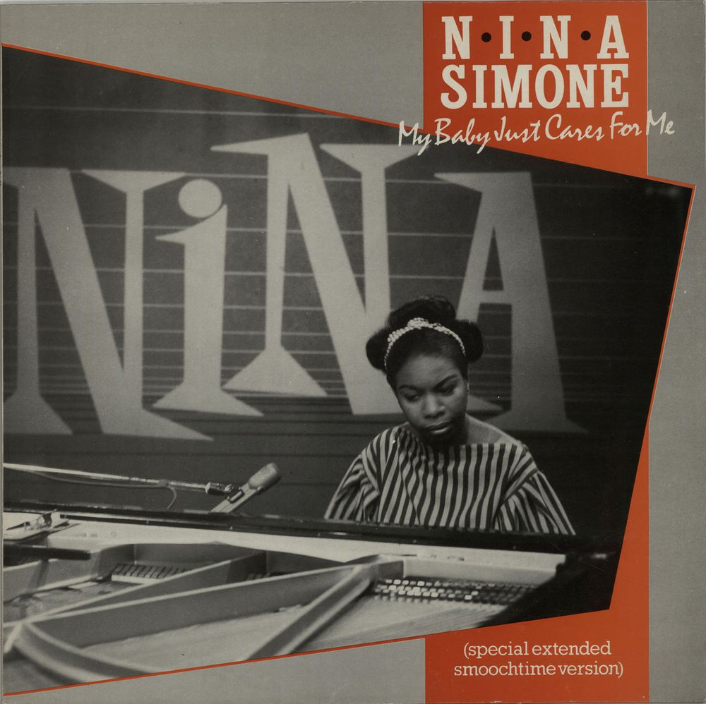 Nina Simone My Baby Just Cares For Me UK 12" vinyl single (12 inch record / Maxi-single) CYZ112