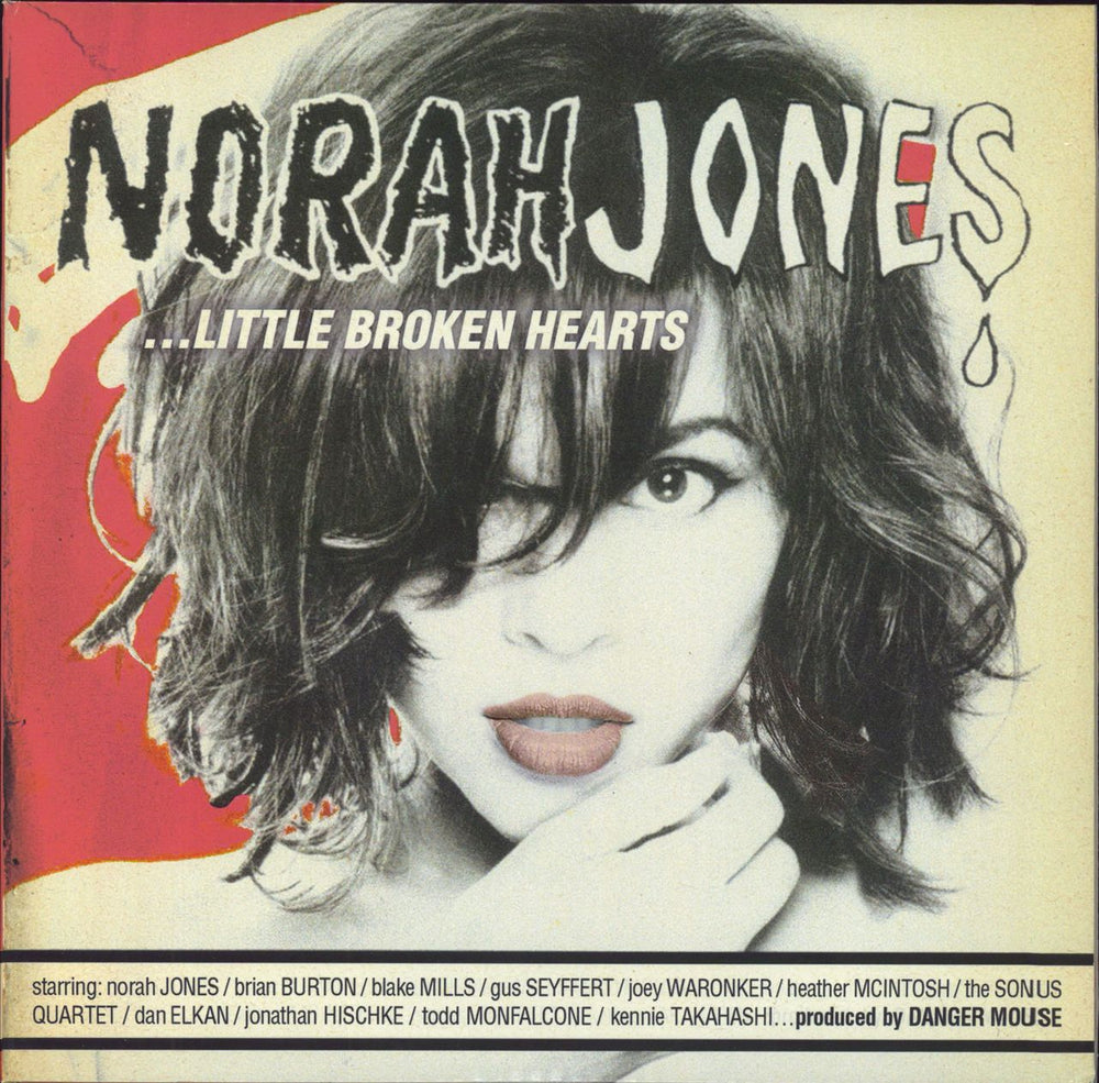 Norah Jones Little Broken Hearts - 180gm White Vinyl US 2-LP vinyl record set (Double LP Album) 5099973154815