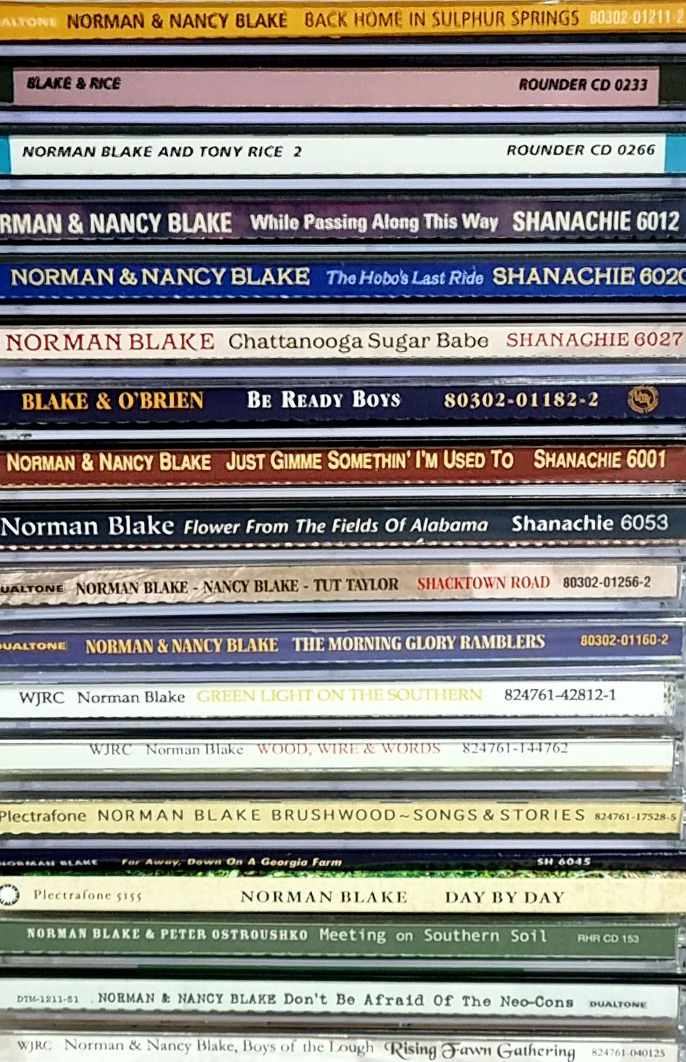 Norman Blake Six Studio Albums UK CD album (CDLP) N5WCDSI782511