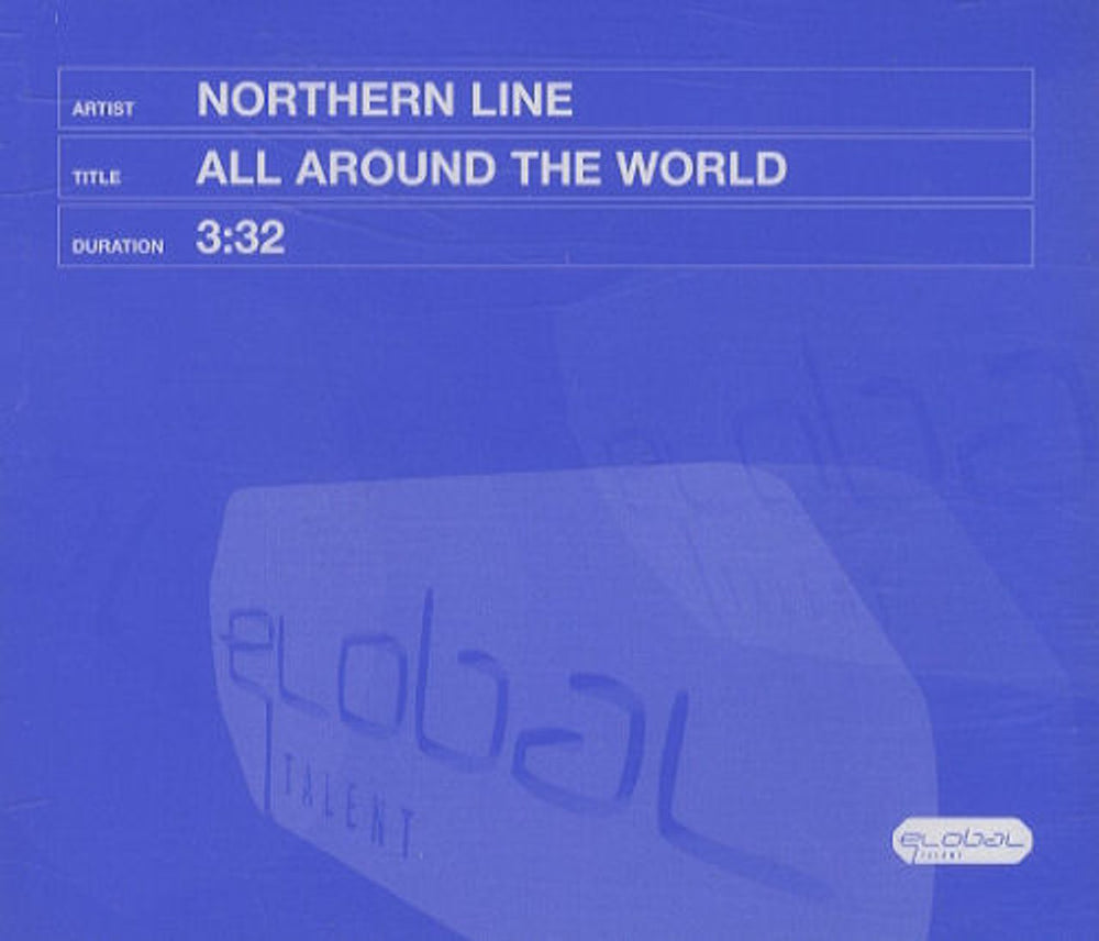 Northern Line All Around The World UK Promo CD single (CD5 / 5") GTRPROCD9