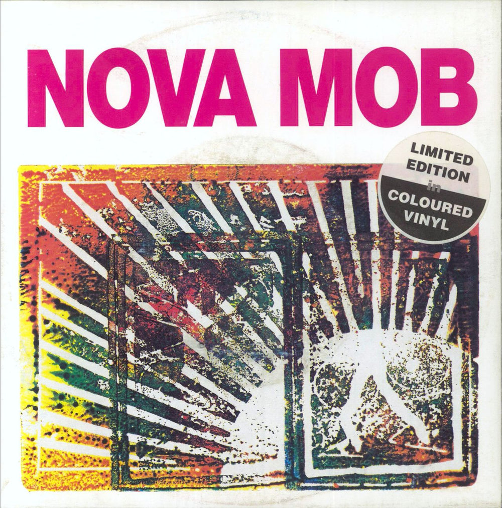 Nova Mob Shoot Your Way To Freedom - Lilac Vinyl German 7" vinyl single (7 inch record / 45) BST040