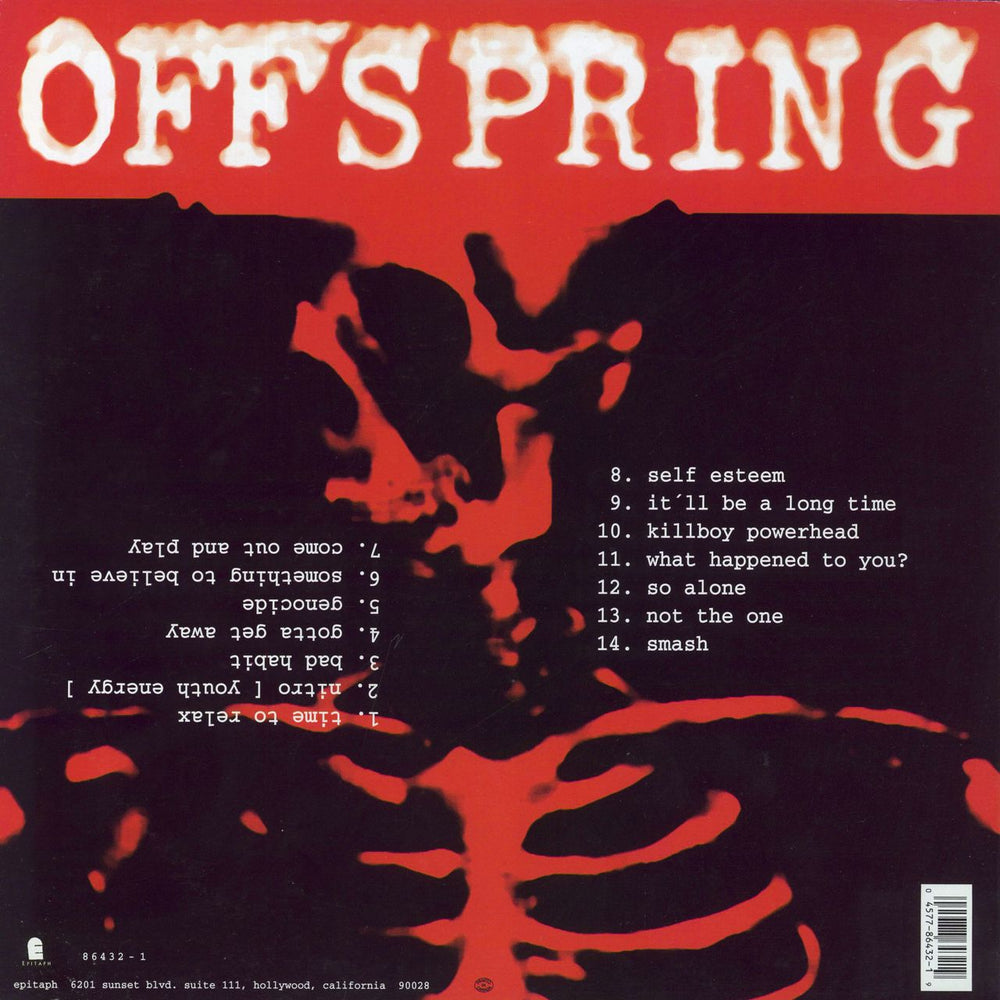 Offspring Smash US vinyl LP album (LP record) 045778643219