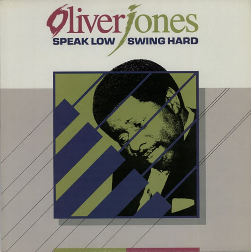 Oliver Jones Speak Low / Swing Hard Canadian vinyl LP album (LP record) JUST-17