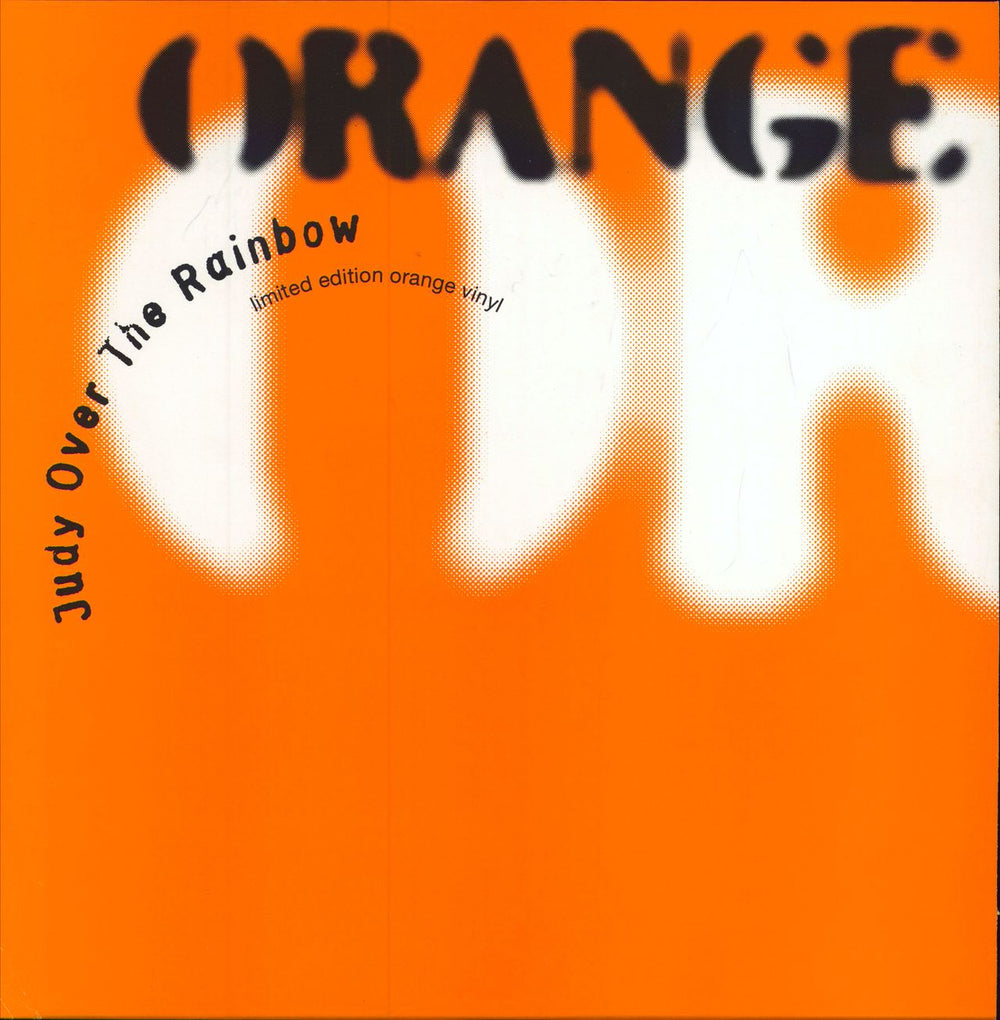 Orange Judy Over The Rainbow - Orange Vinyl UK 12" vinyl single (12 inch record / Maxi-single) 12CHS5012