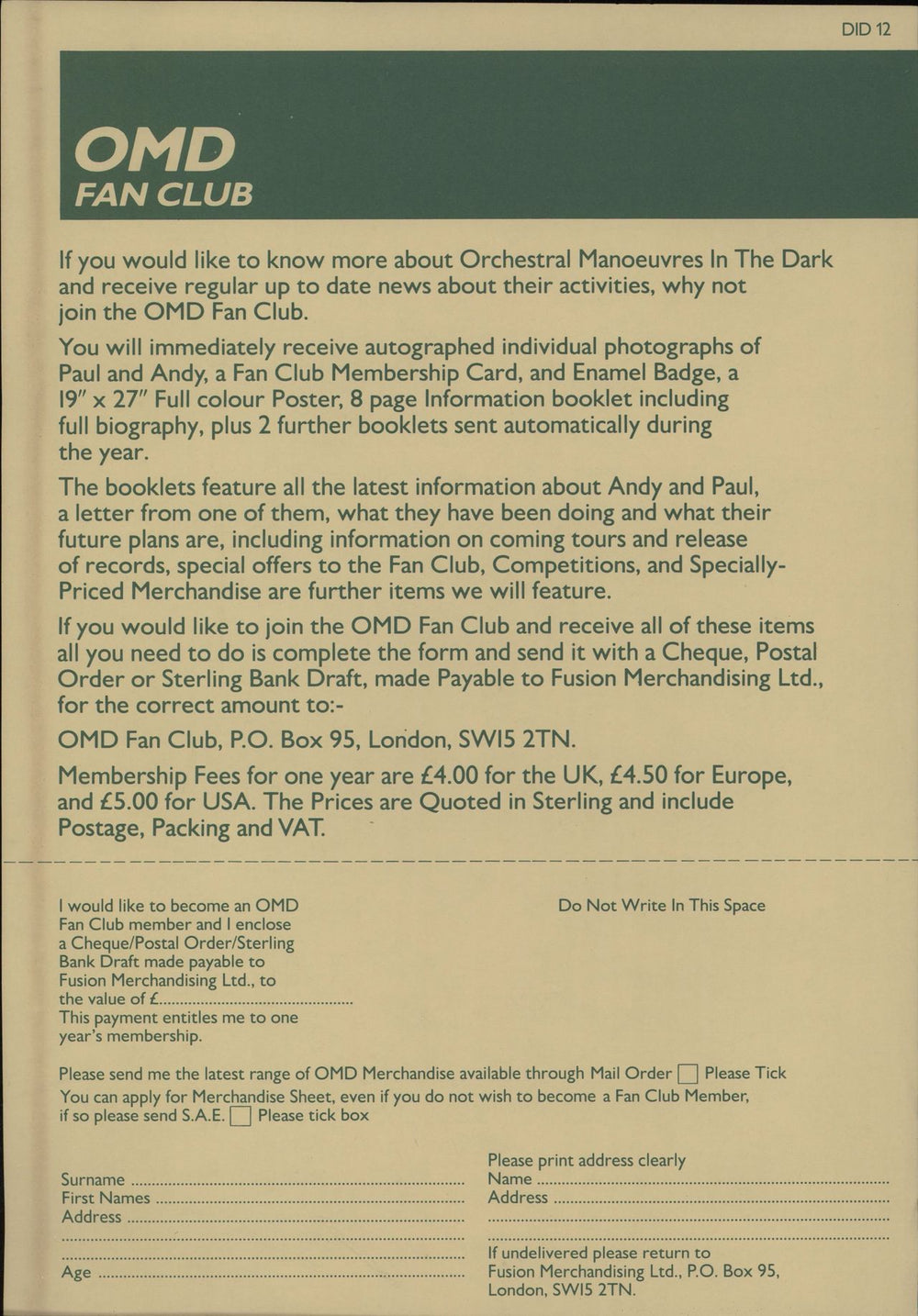 Orchestral Manoeuvres In The Dark Architecture & Morality - Cream Die-Cut + Insert UK vinyl LP album (LP record) OMDLPAR756832