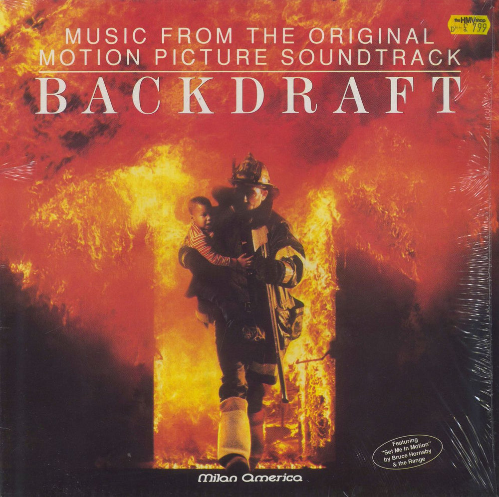 Original Soundtrack Backdraft French vinyl LP album (LP record) A807