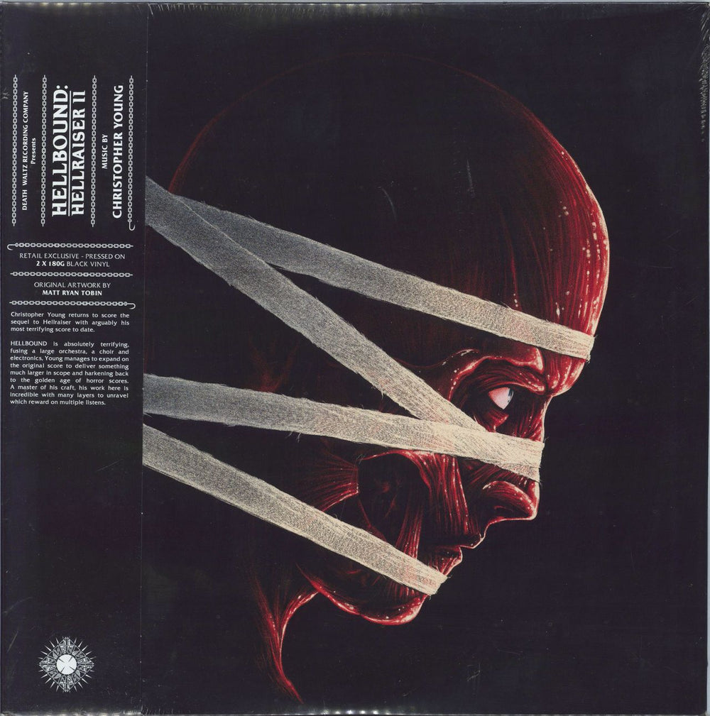 Original Soundtrack Hellraiser II: Hellbound US 2-LP vinyl record set (Double LP Album) DW154