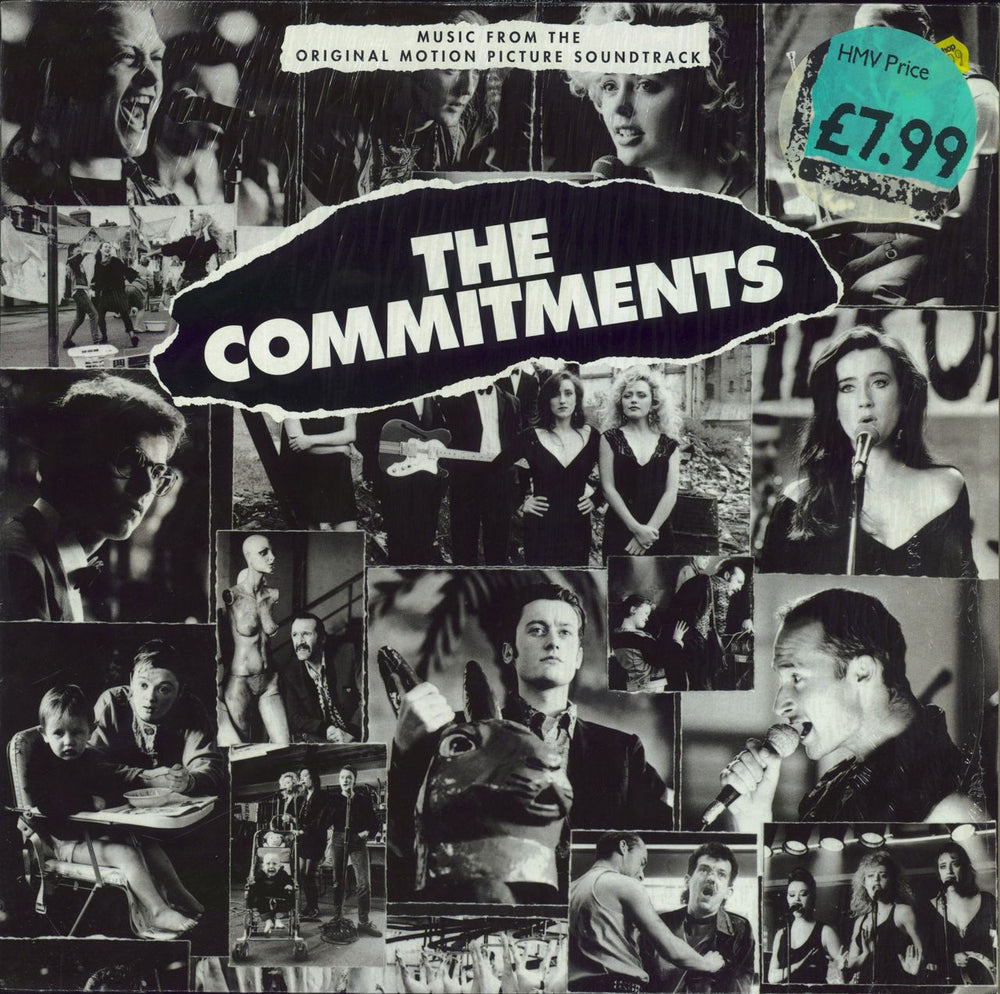 Original Soundtrack The Commitments UK vinyl LP album (LP record) MCA10286