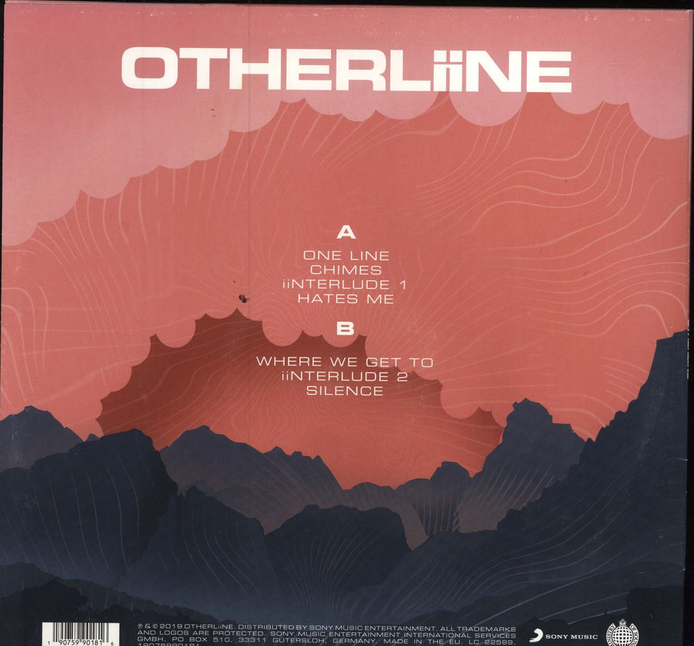 OTHERLiiNE OTHERLiiNE - Autographed UK vinyl LP album (LP record) 190759901816