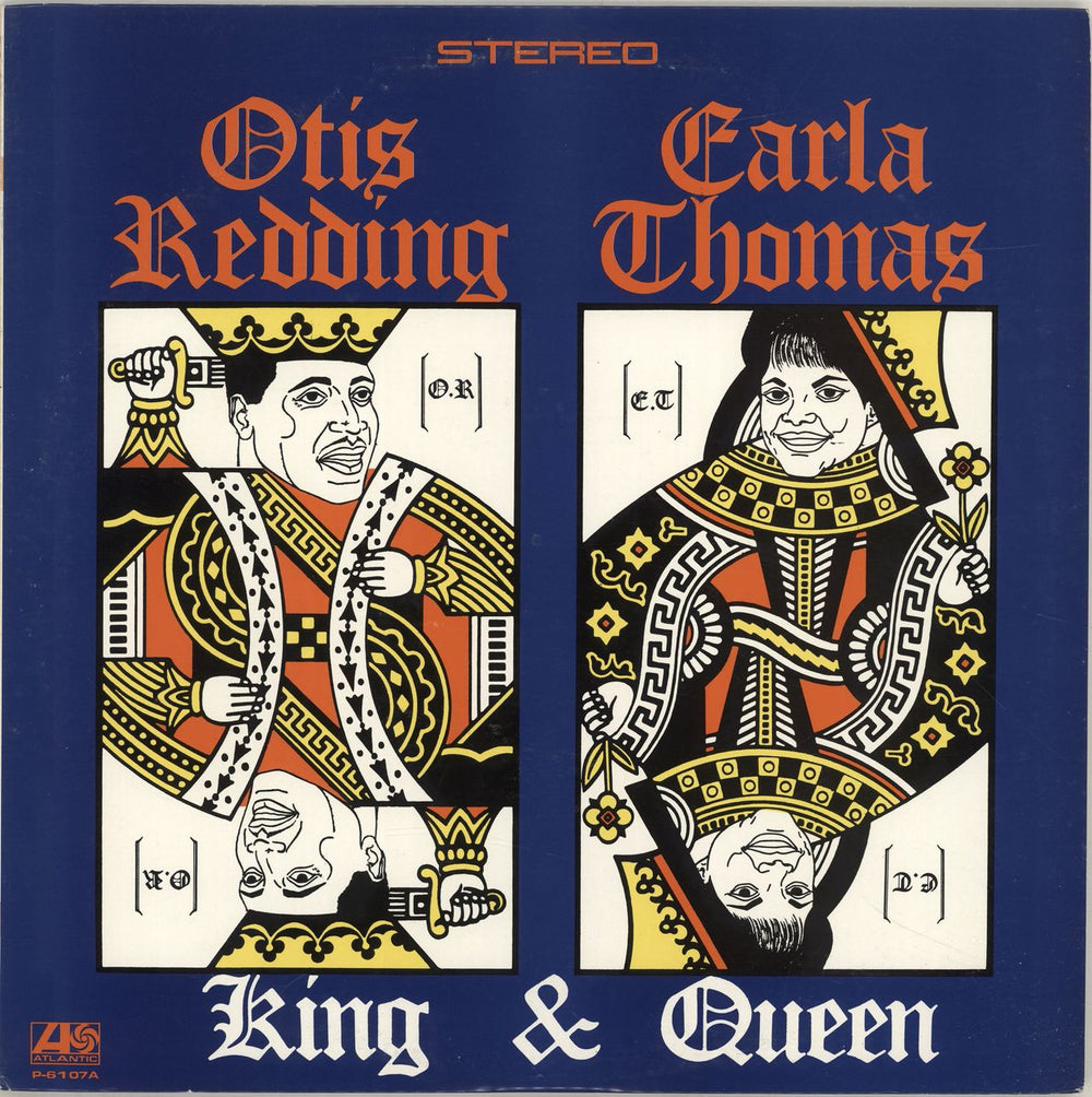 Otis Redding King & Queen Japanese vinyl LP album (LP record) P-6107A