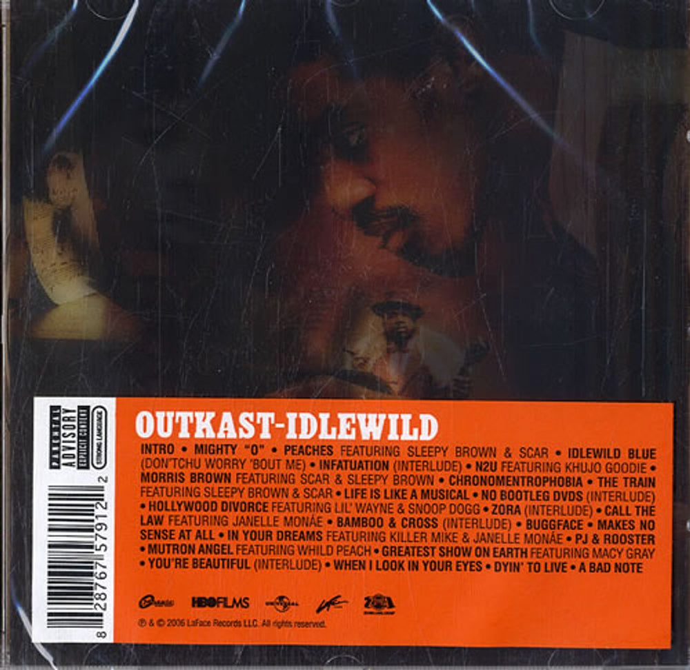 Outkast Idlewild - Promo Stickered UK CD album (CDLP) 82876757912