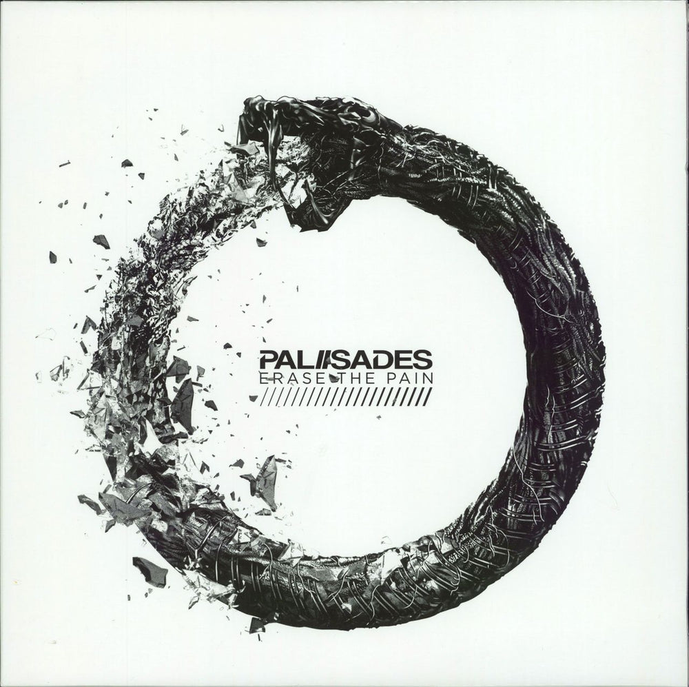 Palisades Erase The Pain - Clear and Grey Split/Splatter Vinyl US vinyl LP album (LP record) RISE432