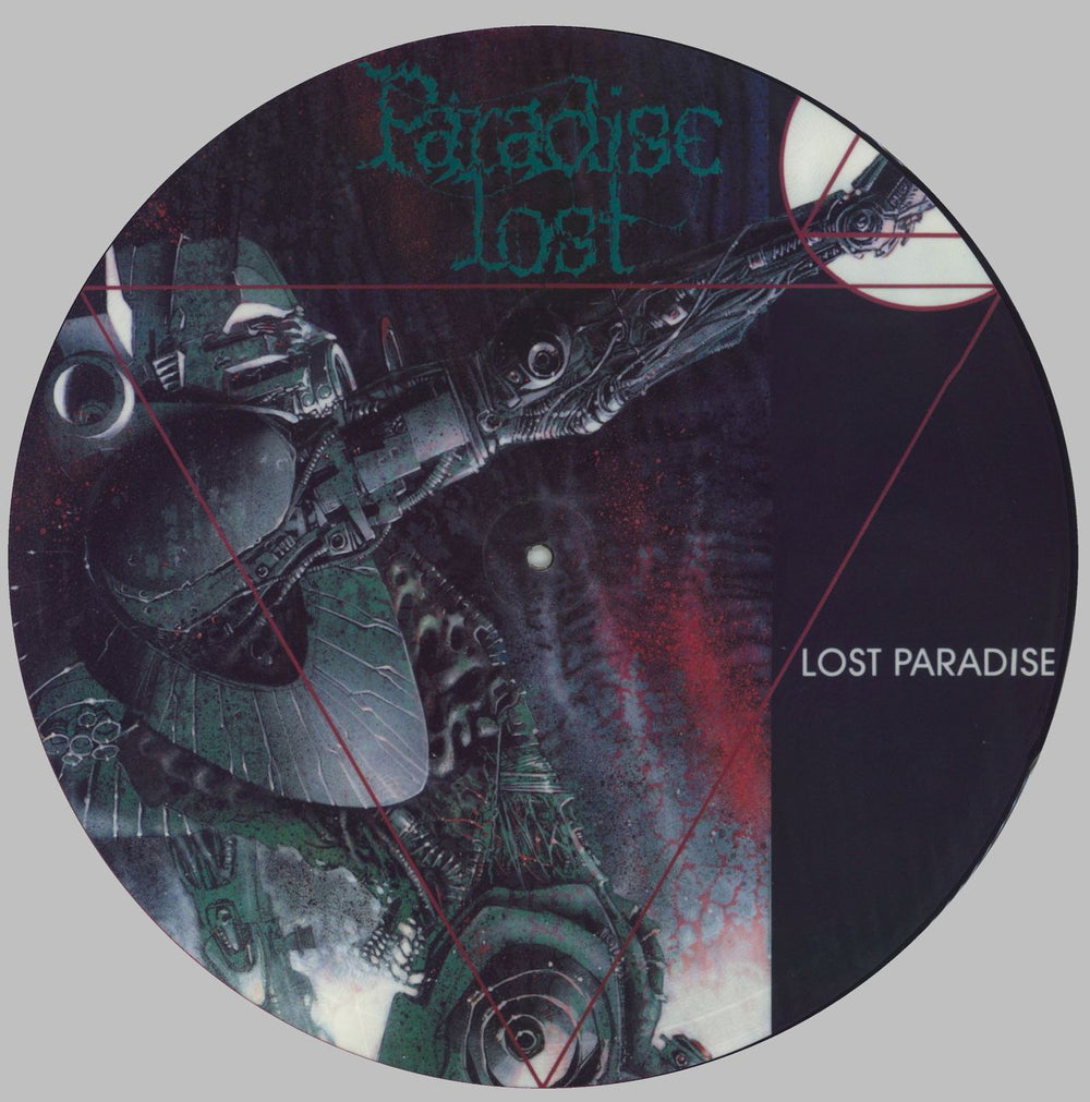 Paradise Lost Lost Paradise UK picture disc LP (vinyl picture disc album) VILE17P