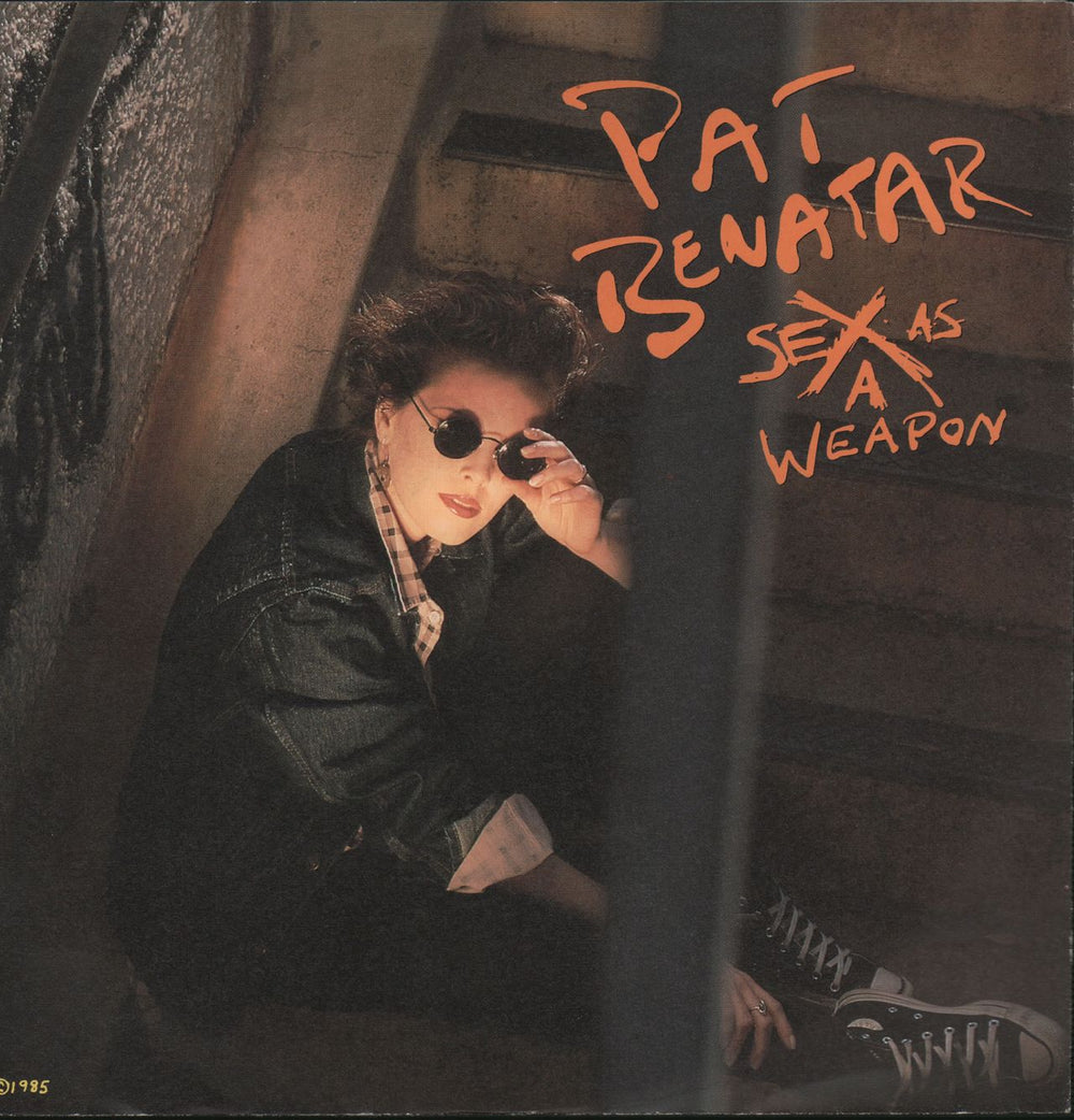 Pat Benatar Sex As A Weapon + PR German 7" vinyl single (7 inch record / 45) 107858