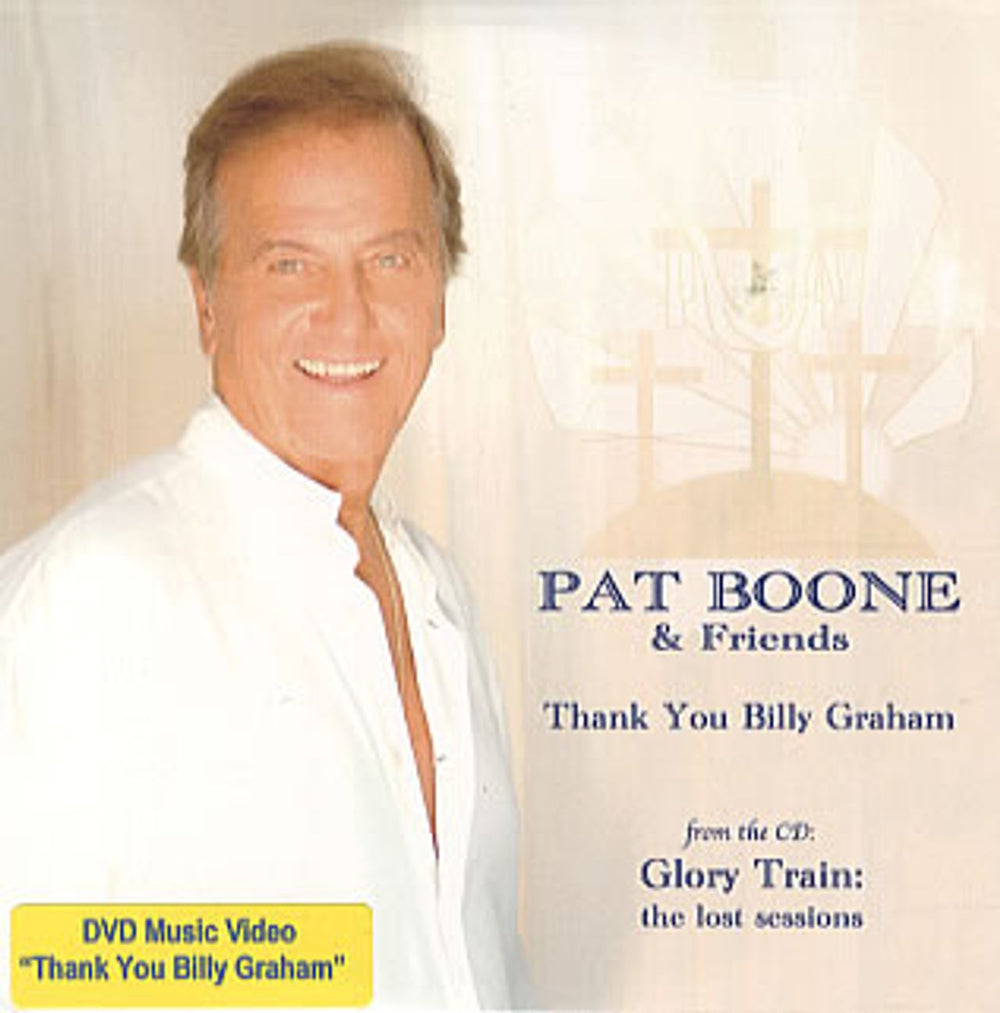 Pat Boone Thank You Billy Graham US Promo DVD Single GLORY-9
