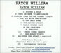 Patch William Patch William US Promo CD-R acetate 2 X CD-R ACETATE