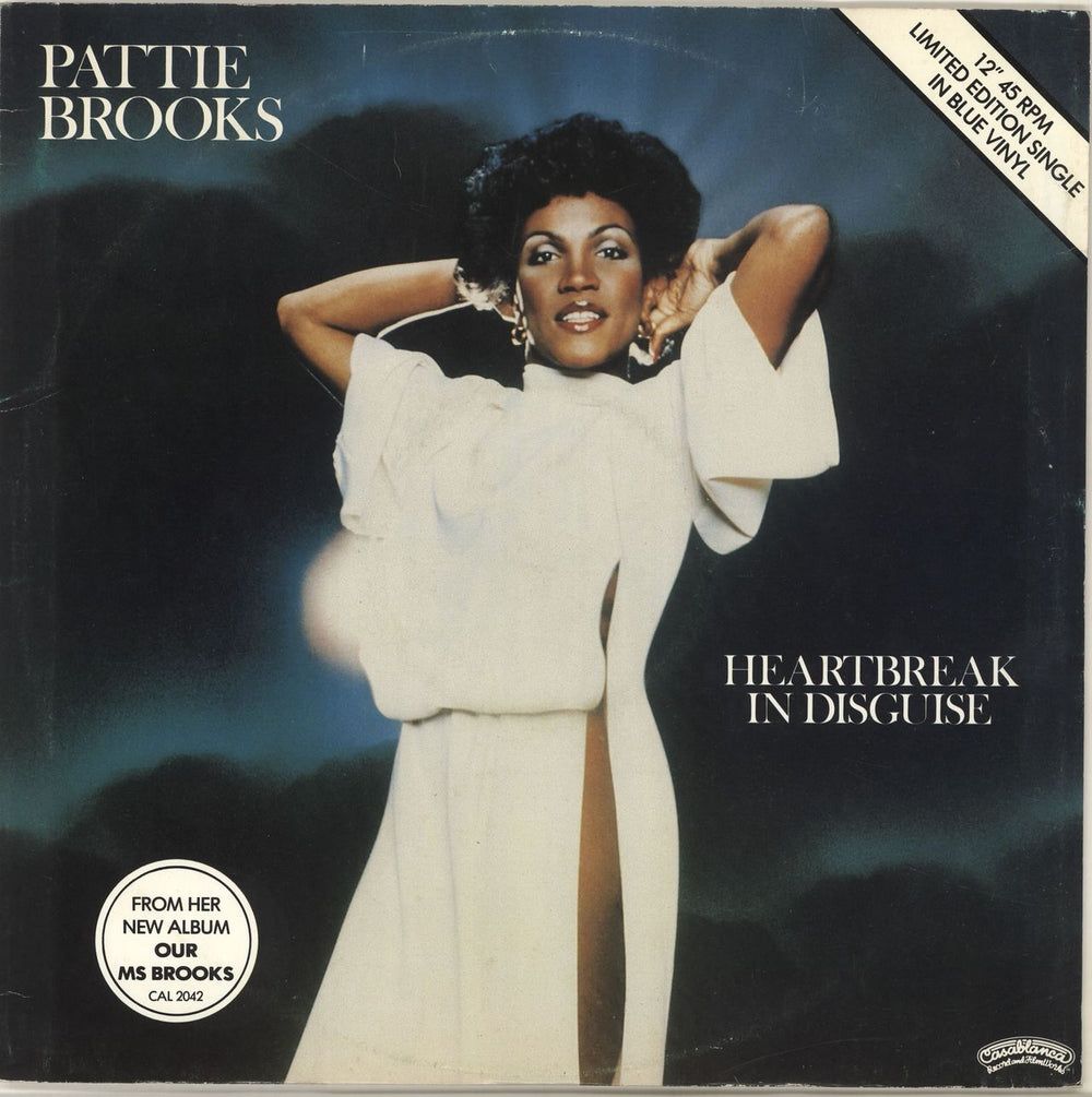 Pattie Brooks Heartbreak In Disguise UK 12" vinyl single (12 inch record / Maxi-single) CANL146