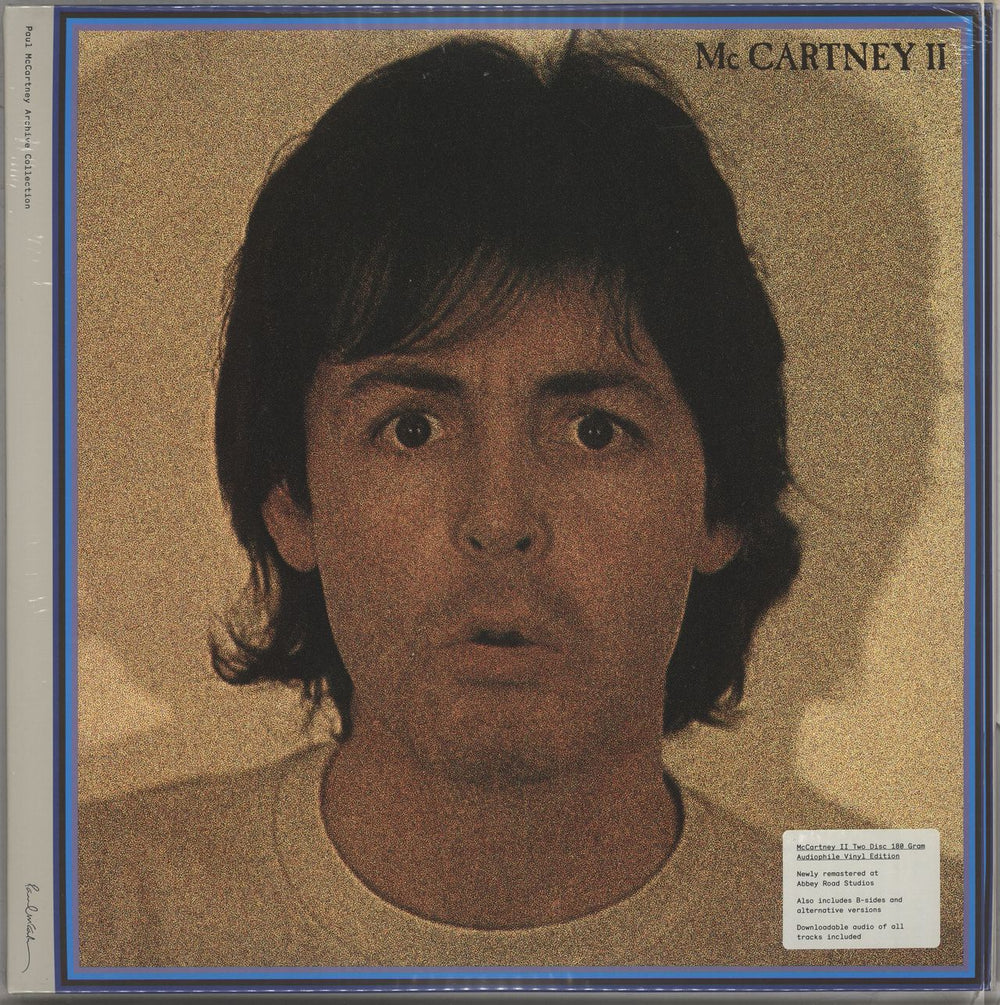 Paul McCartney and Wings McCartney II - 180gm - Sealed UK 2-LP vinyl record set (Double LP Album) HRM-32813-01