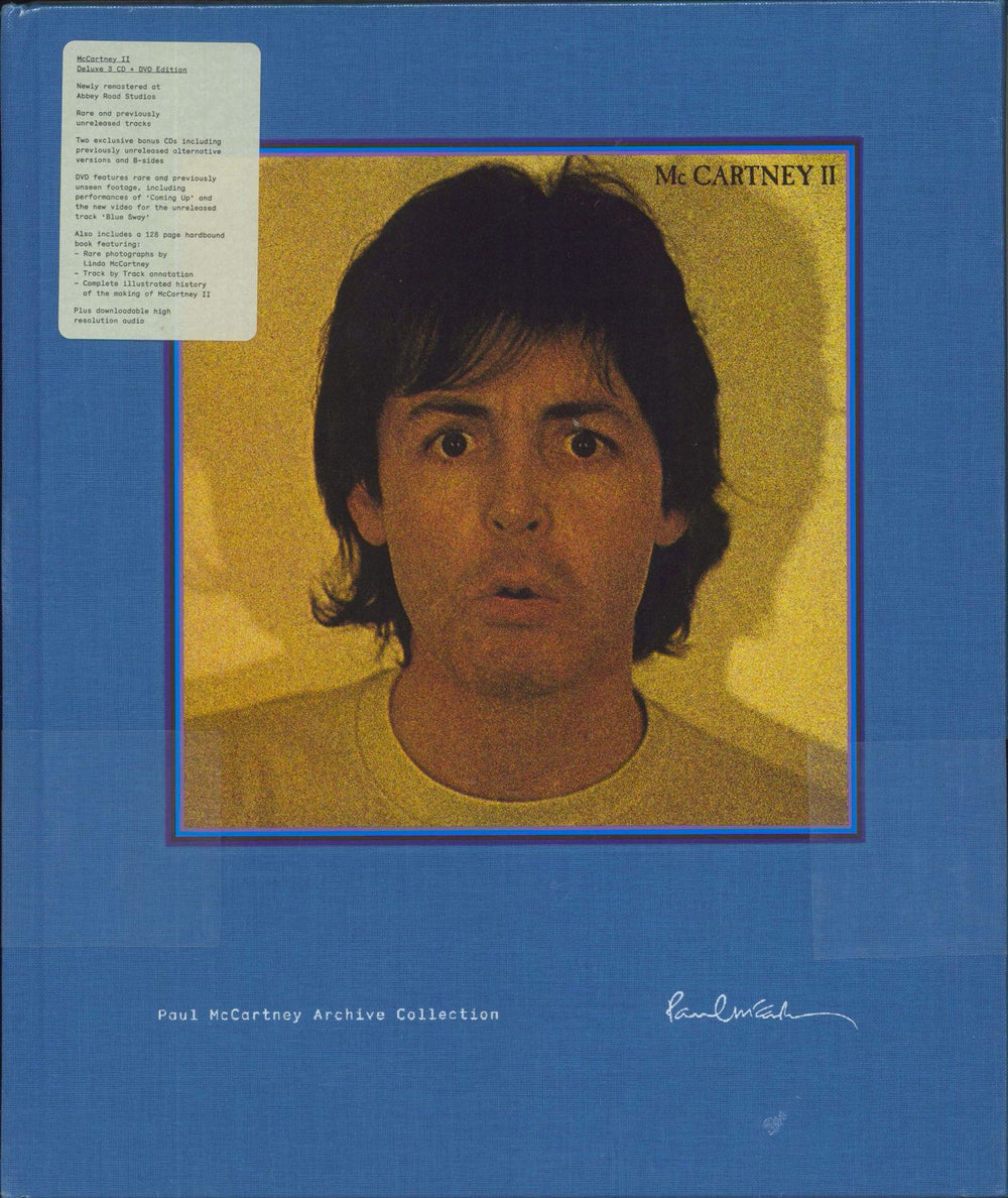 Paul McCartney and Wings McCartney II - Deluxe Edition - Sealed UK CD Album Box Set HRM-32800-00