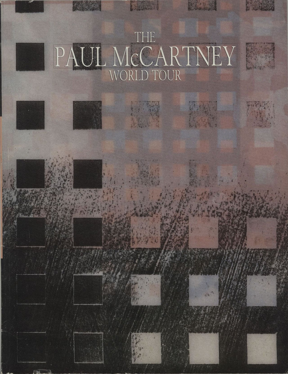 Paul McCartney and Wings The Paul McCartney World Tour + B'ham Stub UK tour programme TOUR PROGRAMME