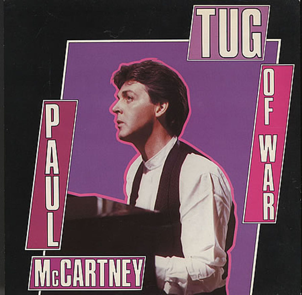 Paul McCartney and Wings Tug Of War UK 7" vinyl single (7 inch record / 45) R6057