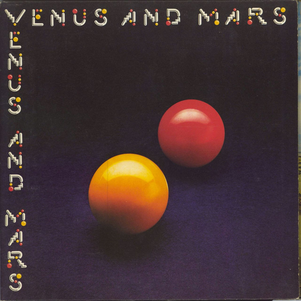 Paul McCartney and Wings Venus And Mars - 1U/1U Matrices - Complete - Ex UK vinyl LP album (LP record) PCTC254