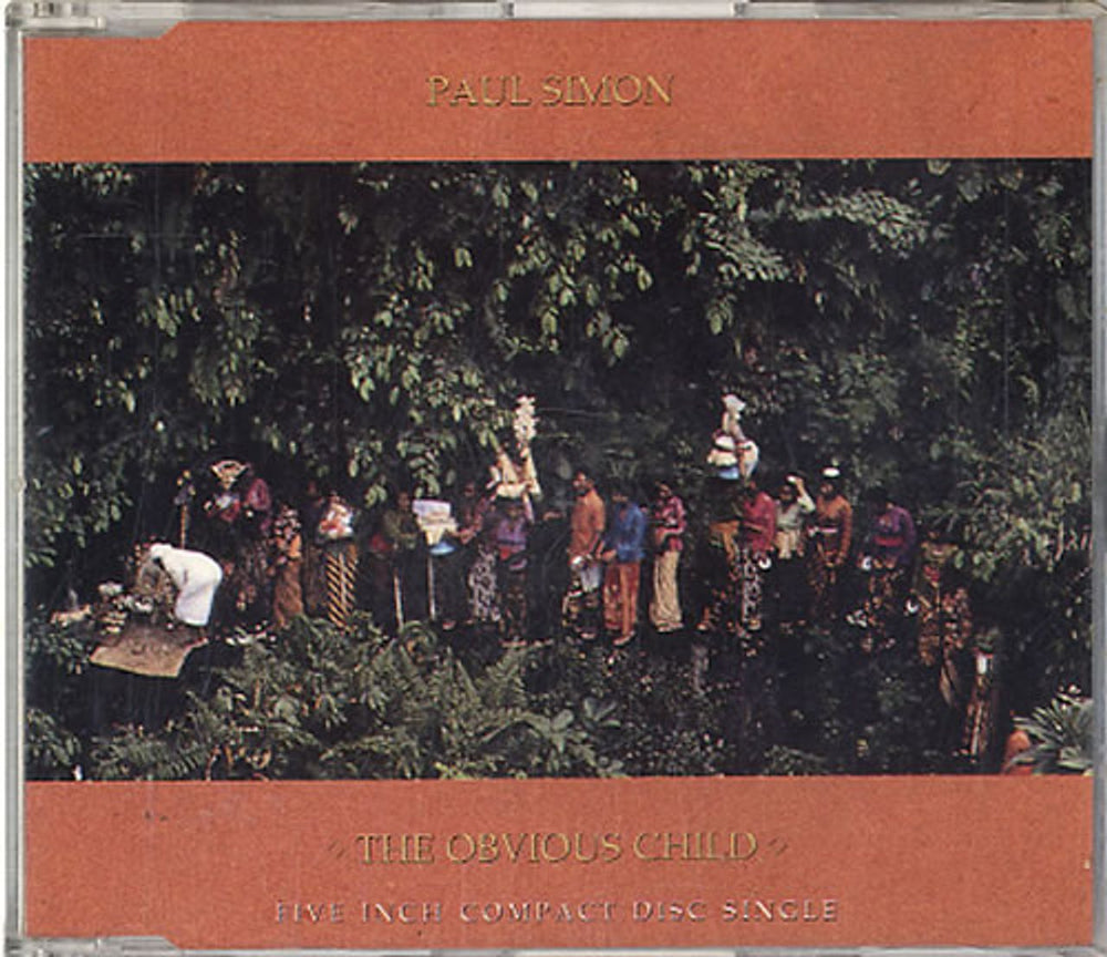 Paul Simon The Obvious Child UK CD single (CD5 / 5") W9549CD