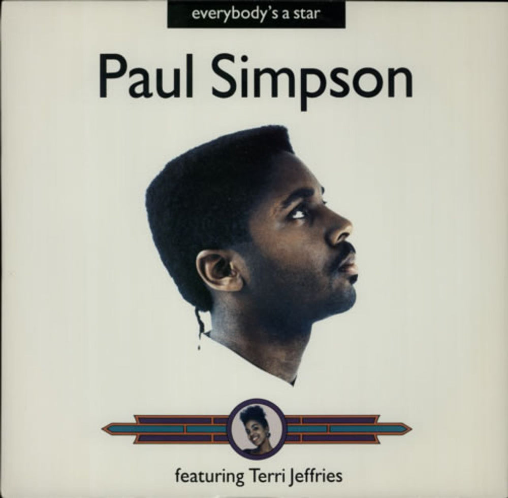 Paul Simpson Everybody's A Star UK 12" vinyl single (12 inch record / Maxi-single) COOLX190