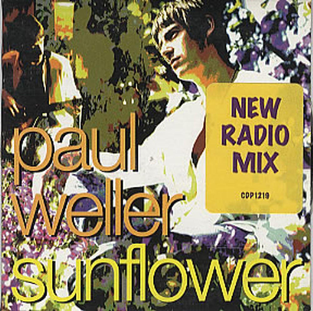 Paul Weller Sunflower US Promo CD single (CD5 / 5") CDP1219