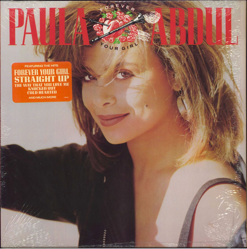 Paula Abdul Forever Your Girl US vinyl LP album (LP record) 1-90943