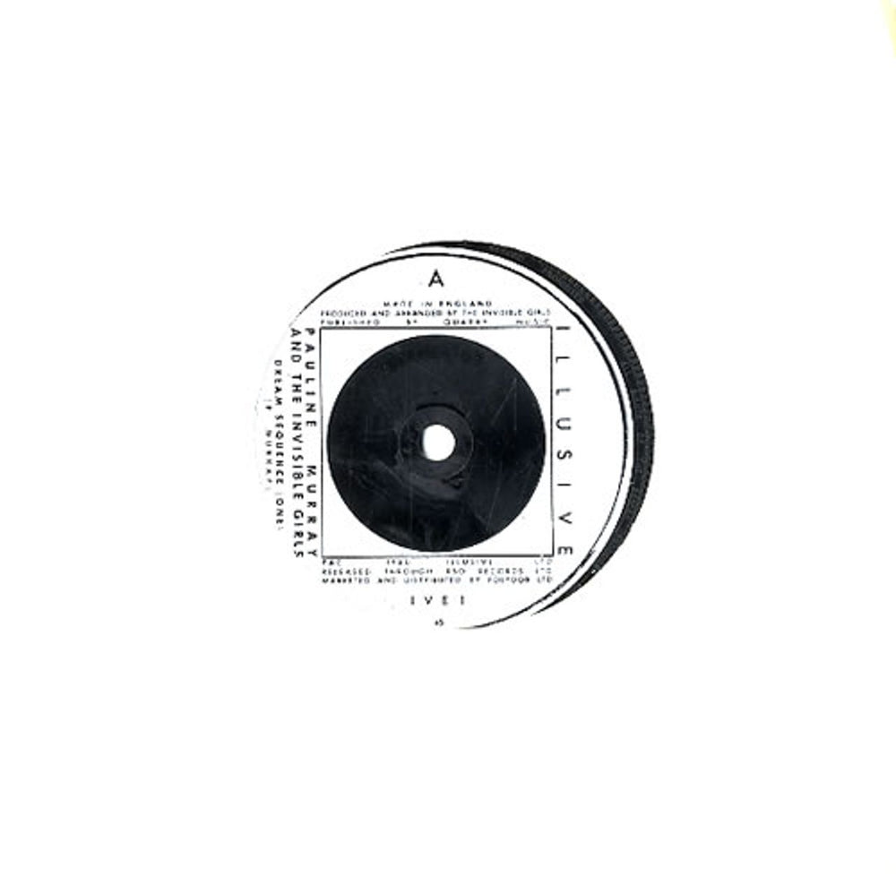 Pauline Murray Dream Sequences UK 7" vinyl single (7 inch record / 45) IVE1