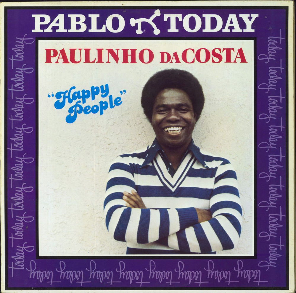 Paulinho Da Costa Happy People UK vinyl LP album (LP record) 2312102