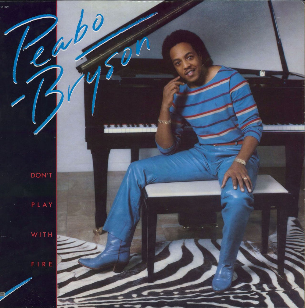 Peabo Bryson Don't Play With Fire US vinyl LP album (LP record) ST-12241