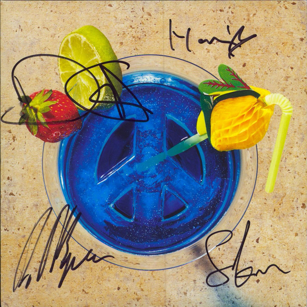 Peace Lost On Me - Autographed UK 7" vinyl single (7 inch record / 45) 88843098927